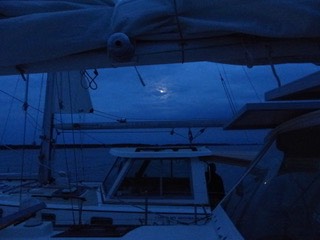 Rachel Dawson photo of the moon over Cephas Dawson